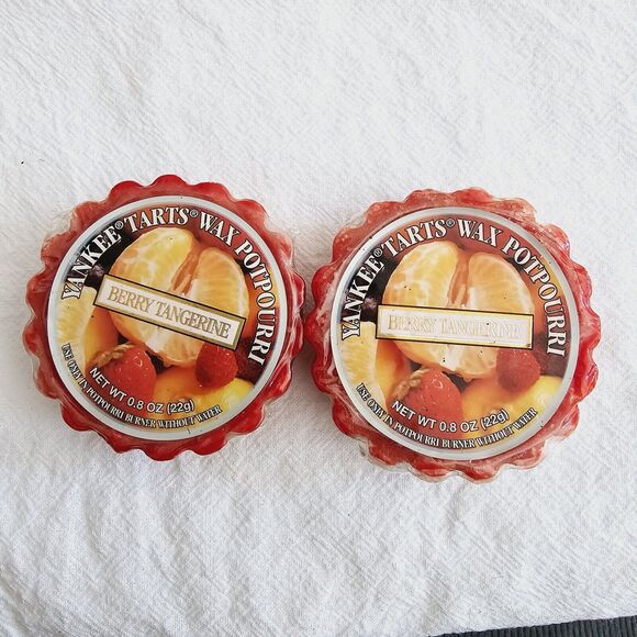Yankee Candle Wax Tarts Melts Wax Tart Berry Tangerine - Picture 1 of 2
